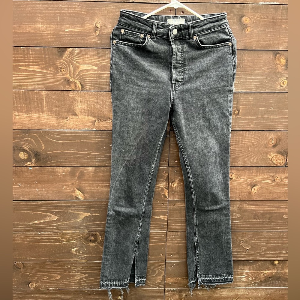 We The Free Washed Black Jeans Size 27